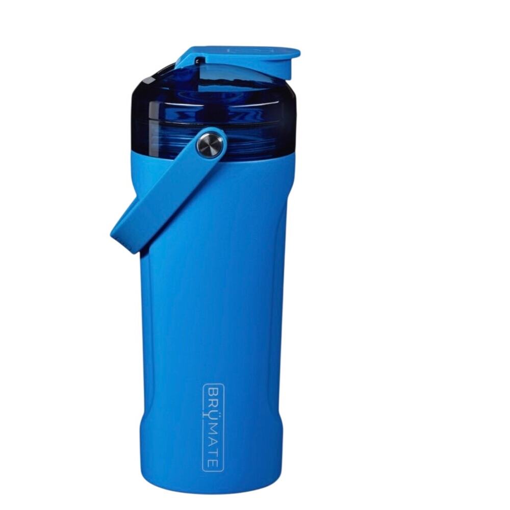 Brumate Blue Multishaker Matte Azure 26 Oz Water Bottle